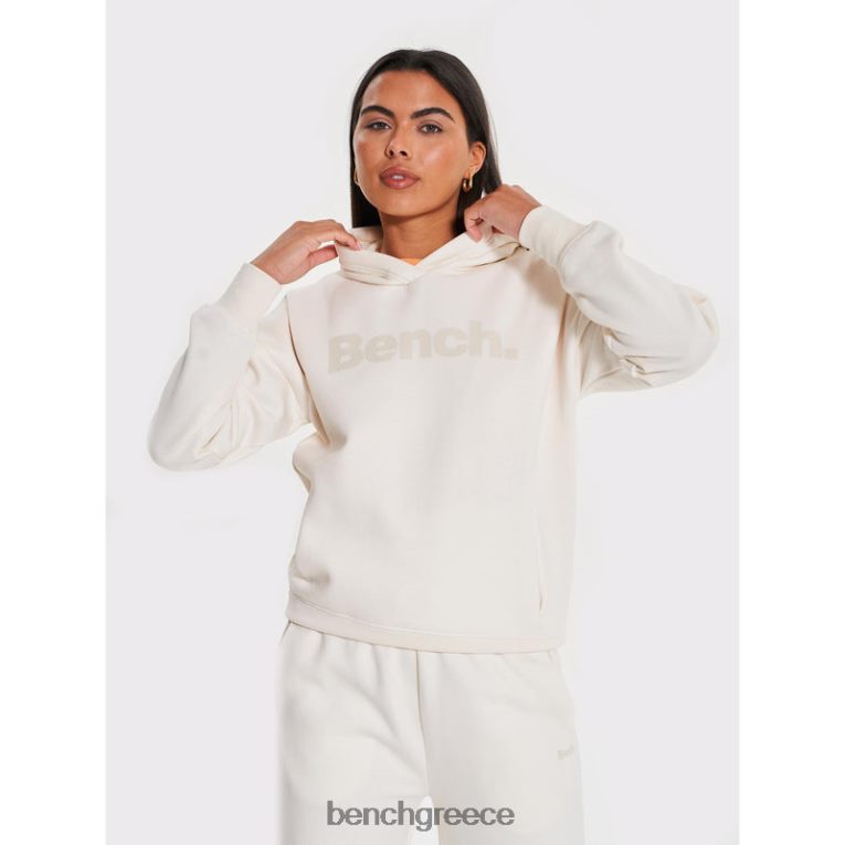 Bench ενδύματα χειμωνιάτικο λευκό γυναίκες με κουκούλα με κουκούλα 4XTV107
