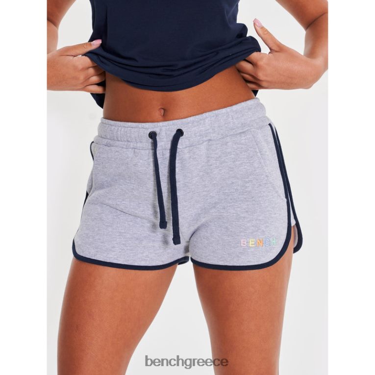 Bench ενδύματα γκρίζα μάργα γυναίκες ψαρόνι φλις σορτς 4XTV139