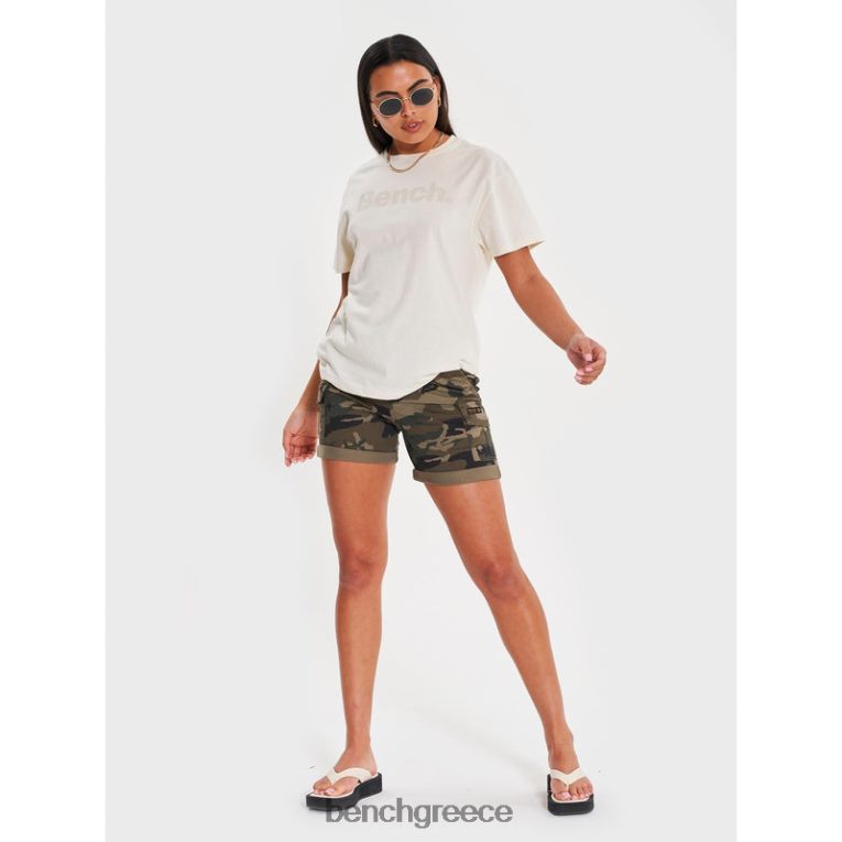 Bench ενδύματα camo γυναίκες σορτς μάχης ashline 4XTV132