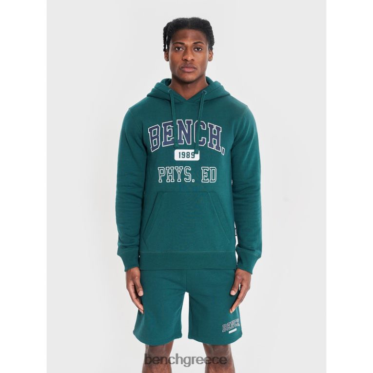 Bench ενδύματα πράσινος άνδρες κουκούλα χούλτον 4XTV35