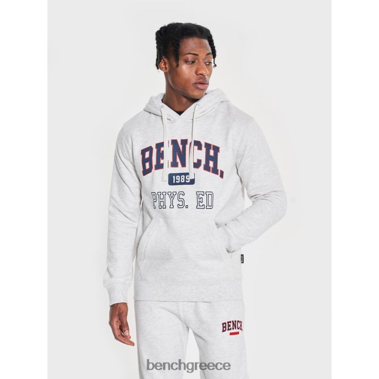 Bench ενδύματα εκρού μάργα άνδρες κουκούλα χούλτον 4XTV36