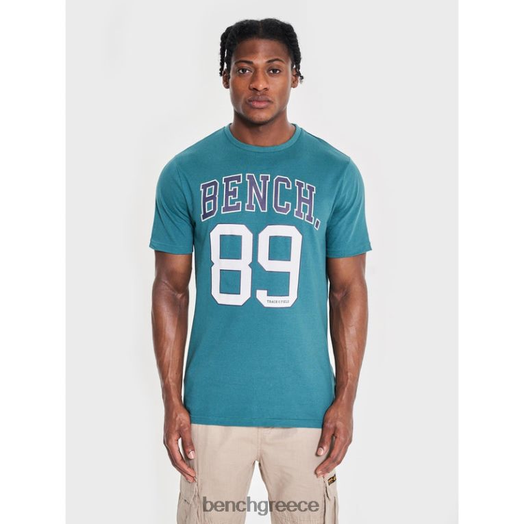 Bench ενδύματα πράσινος άνδρες μπλουζάκι hutter 4XTV13