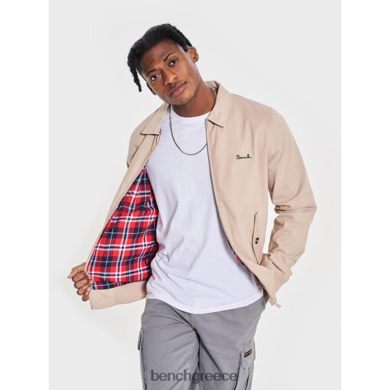 Bench ενδύματα πέτρα άνδρες σακάκι Harrington 4XTV39